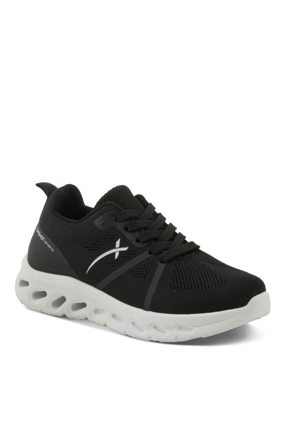 Women's Rushing Lace-Up Athletic Sneakers – Breathable Design, Shock-Absorbent Outsole, Arch Support