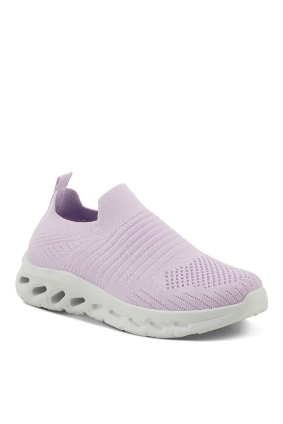 Women's Scruggs Mesh Slip-On Athletic Sneakers – Breathable Design, Arch Support, Shock-Absorbent Outsole