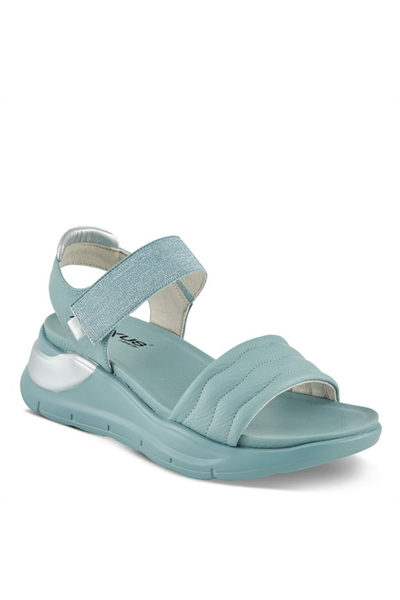 Women's ZASHINE Quarter Strap Platform Sandals Teal EU 38 / US 7.5 - 8