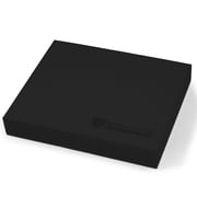 Flexwave Balance Pad Exercise Foam Mat – 15.5"x12.75"x2.25" Non-Slip TPE Core Stability Trainer for Yoga, Rehab & All Fitness Levels, Lightweight Multi-Use Cushion, Black
