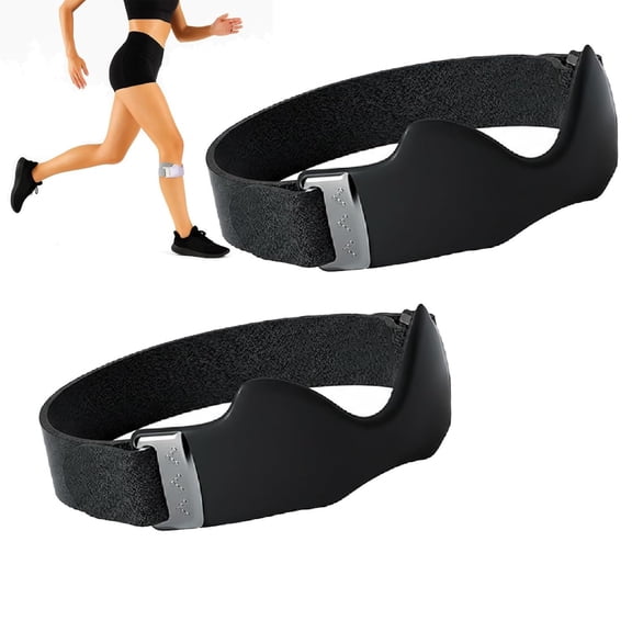 Flexwrap Adjustable Silicone Patellar Tendon Support Strap, Knee Brace for Men Women, Patella Knee Support, Running Hiking Workout Knee Compression Band