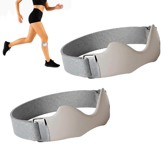 Flexwrap Knee Strap, Flex Wrap Silicone Patellar Tendon Support Strap, Adjustable Patella Support Band, Knee Brace for Men Women Pain Meniscus, Knees Support, Adults Running