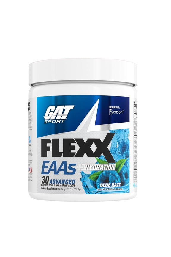 Flexx EAAs + Hydration, Advanced Essential Amino Acids, 30 Servings (Blue Razz)