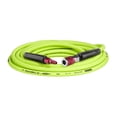 thumbnail image 1 of Flexzilla® Air Hose Kit, 3-Piece, 1/4" x 25', ZillaGreen™, with ColorConnex® Coupler and Plug, Type D, Red, 1 of 8