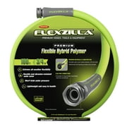 Flexzilla® Garden Hose, 3/4 x 100', 3/4 - 11 1/2 GHT Fittings, ZillaGreen™