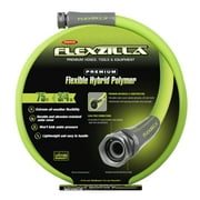Flexzilla Garden Hose, 3/4 x 75, Flexible Hybrid Polymer, ZillaGreen