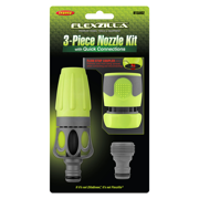 Flexzilla  Garden Hose Nozzle Kit, 3-Piece, ZillaGreen