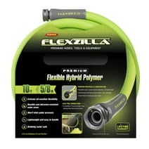 Flexzilla® Garden Lead-in Hose, Hybrid Polymer, 5/8" x 10', ZillaGreen