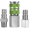 thumbnail image 1 of Flexzilla High Flow Coupler & Plug Kit, 1 of 1