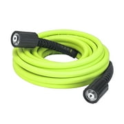 Flexzilla Pressure Washer Hose, 1/4 in. x 25 ft., 3100 PSI, M22 Fittings, ZillaGreen