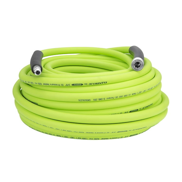 Flexzilla Pressure Washer Hose 3 8 in. x 100 ft. 4200 PSI