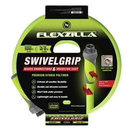 Legacy Flexzilla SwivelGrip 5/8 in. D X 3 ft. L Garden Hose Green Legacy Flexzilla SwivelGrip 5/8 in. D X 3 ft. L Garden Hose Green