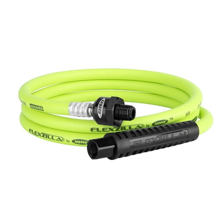 Flexzilla® Whip Hose with Ball Swivel, 1/4" x 5', ZillaGreen®