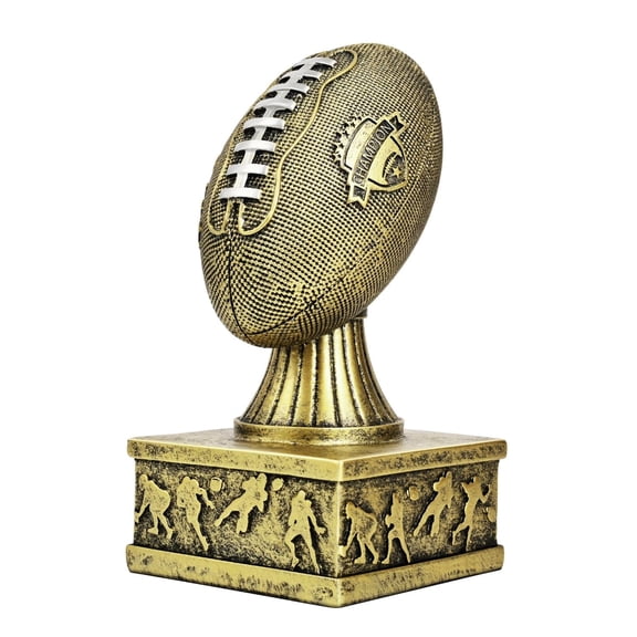 Flexzion Fantasy Football Trophy - 7 Inch Premier League Trophy Inspired Recognition Award with Champion Shield - Celebrate Victory & Inspire Excellence on The Gridiron