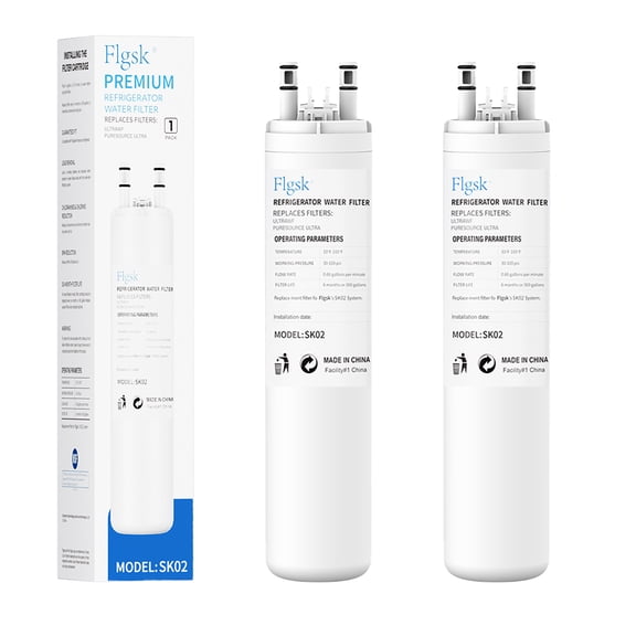 Flgsk SK02 Water and Ice Replacement for Frigidaire ULTRAWF,46-9999 9999 - 2 Pack