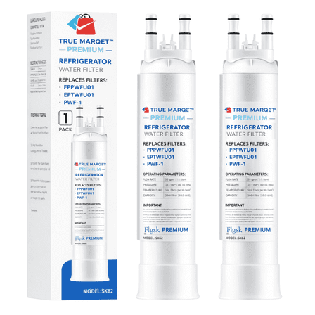 2 Pack Flgsk Water Filter Replacement For Frigidaire® FPPWFU01, Electrolux® EPPWFU01, PureAdvantage PurePour® PWF-1