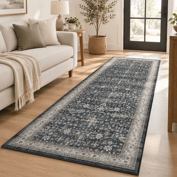 Ash Color Rug Flhallway Runner Rug 2'6