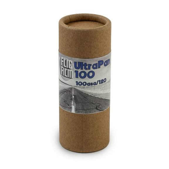 Flic Film UltraPan 100 Panchromatic Black and White Negative Film, ASA 100, 120 Roll Film