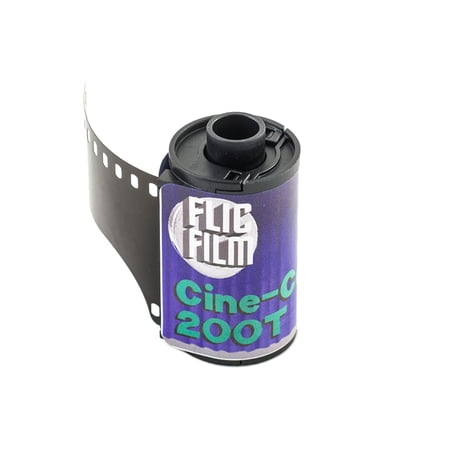 Flic Film VISION3 200T 35mm Color Negative Cine Roll Film, ASA 200, 36 Exposures