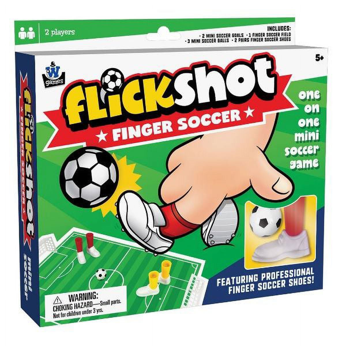 Finger Flick Desktop Football Games, For Ages 5+, Hours Of Fun 1-2