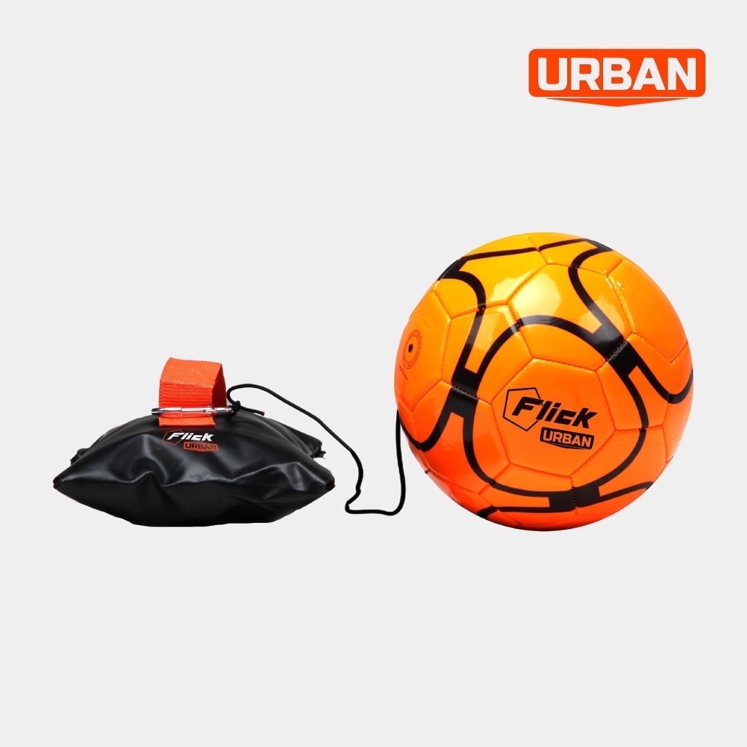 Football Flick Urban Mini Soccer Tennis Set - Portable Net, Court, Pegs & Carry Bag, Fun For Garden, Beach, Park