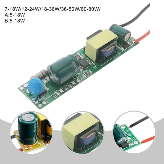 Flicker-Free Led Driver Power Led Light Bulb Driver Lighting Transformer B 5-18W 120Ma