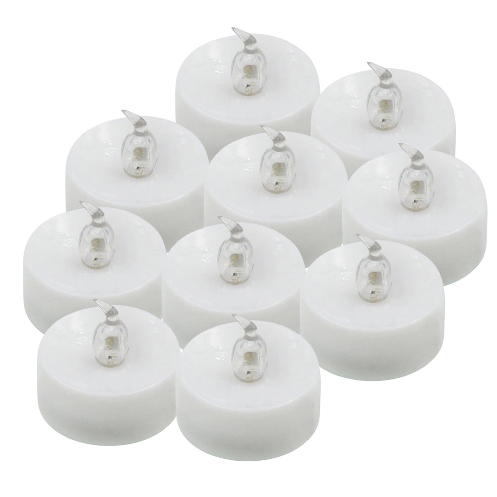 Flickering Electric Candle Lights Battery Operated Flameless LED Tea