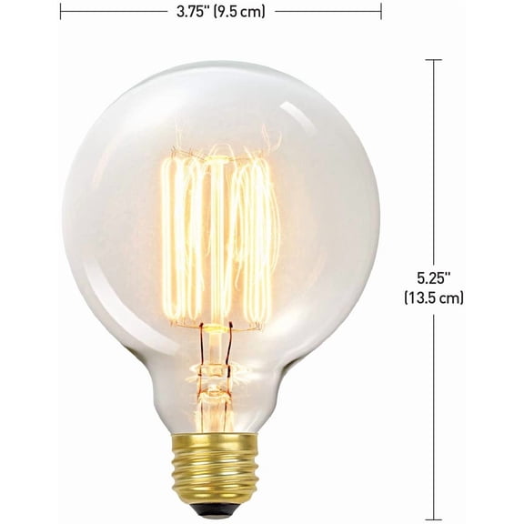 Flickering Light Bulbs E26 Flame Bulb, LED Flickering Flame Light Bulbs for Halloween Christmas Holiday Decorations, 2 Modes, Clear Glass, 2 Pack