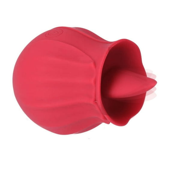 Flickering Tongue Stimulator - Perfect for Rim Job, Clitoral & Nipple Stimulation - Self-Motion, Handheld Design - Rechargeable & Body-Safe Silicone - Solo or Partner Play - Easy to Use & Clean