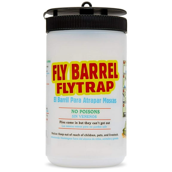 Flies Be Gone Fly Barrel Fly Trap