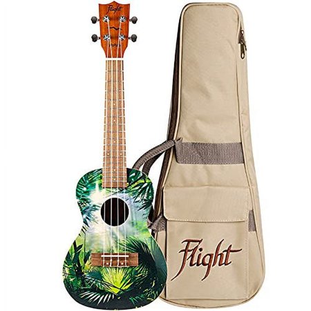 Flight, 4-String Jungle Concert Ukulele, AUC-33