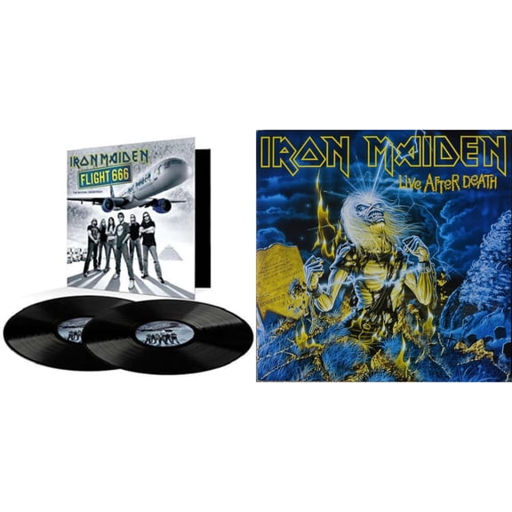 Flight 666 & Live After Death [LP Vinyl Bundle]