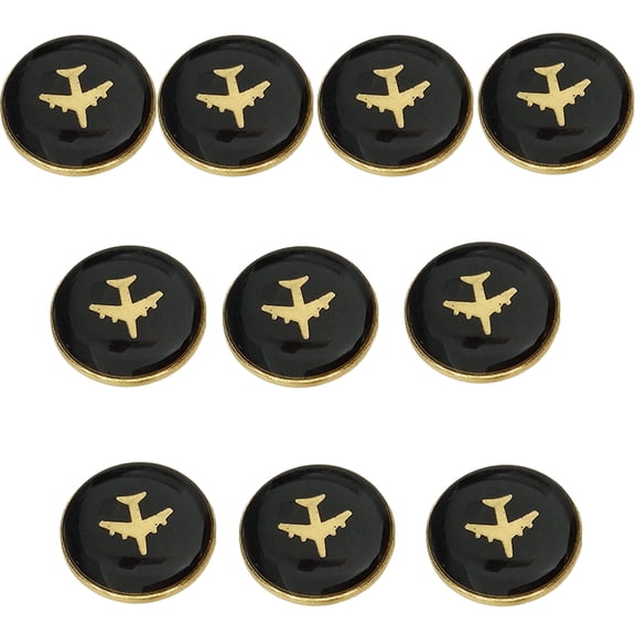 Flight Academies Student Buttons Professional Airman Uniform Blouse Buttons for Aviation Industry Apparels