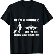 Flight Attendant Airplane Flight Crew Airline Stewardess T-Shirt