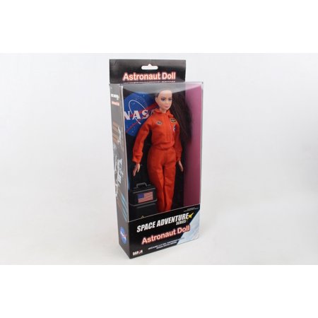 Flight Attendant Dolls Astronaut Doll, 11.5" Tall, In Orange Suit, Boxed