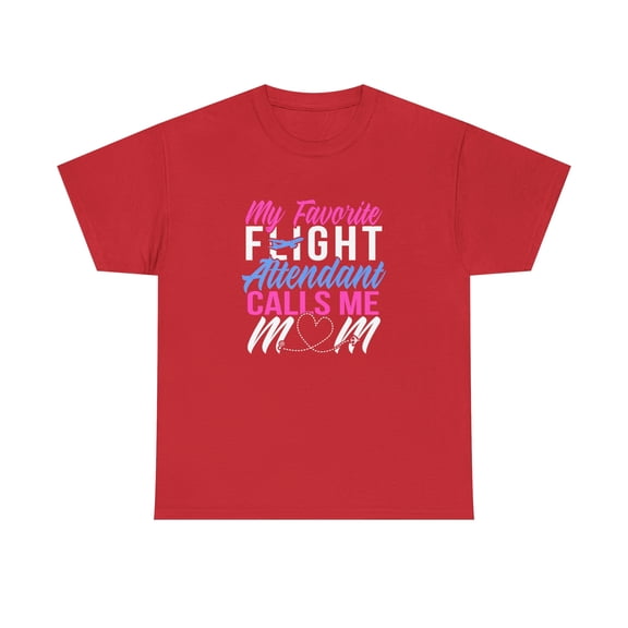 Flight Attendant Mom Shirt, Funny Mom Of A Flight Attendant Shirt -ID: 1844