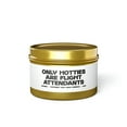 thumbnail image 1 of Flight Attendant Tin Candle Gift Decor Vanilla Coffee Scented, 1 of 4