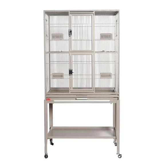 Flight Cage - Platinum - 32 x 21 in. - Bird-Proof Design