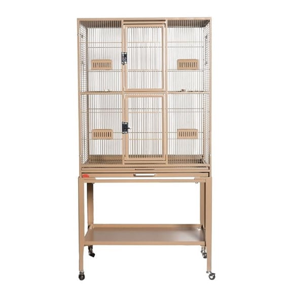 Flight Cage - Sandstone - 32 x 21 in. - Durable Bird Cage