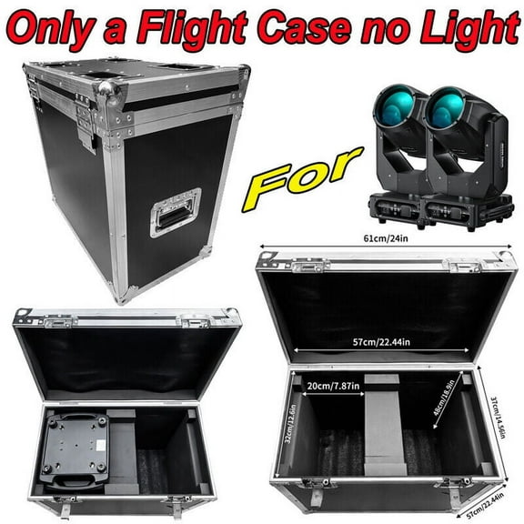 Flight Case for (2) 280W 10R Moving Head Beam Light,DJ Controller Gator Cases
