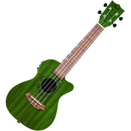 Flight Jade Acoustic Electric Concert Ukulele w/ Gigbag - DUC380CEQJAD