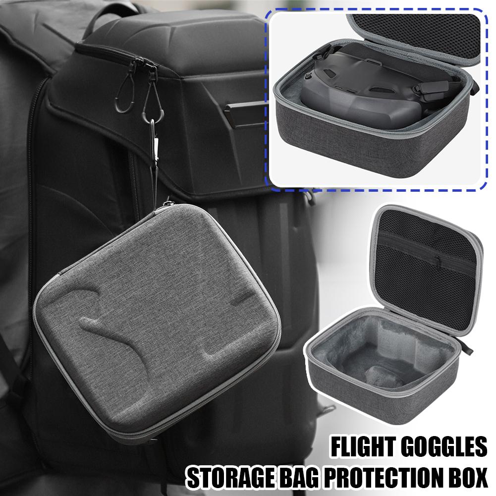 Protection Bag Flight Glasses Storage Bag Protection Box for DJIN3 Carrying Case Bag ...