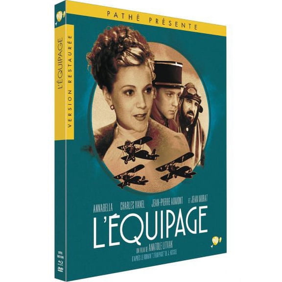Flight Into Darkness ( L' quipage ) (Blu-Ray & DVD Combo) [ Blu-Ray, Reg.A/B/C Import - France ]