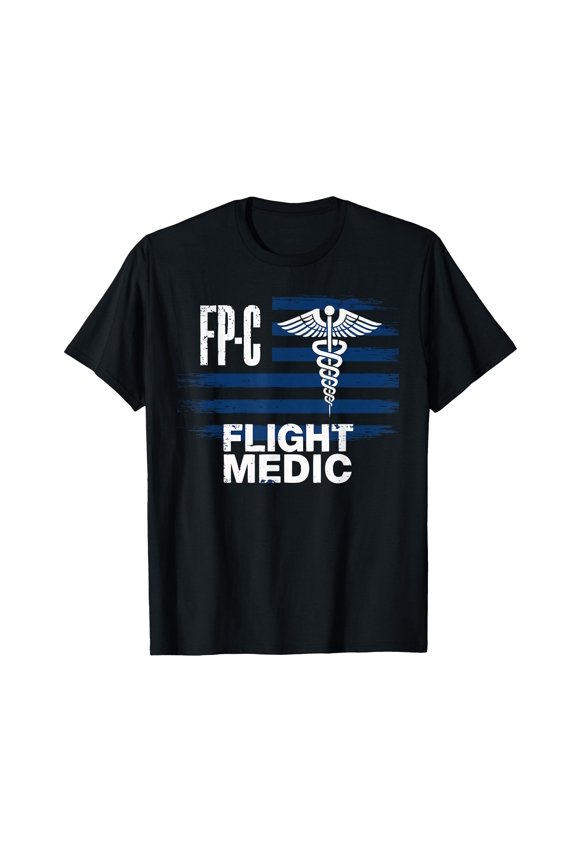 Flight Medic Helicopter Medical Rescue T-Shirt for Healthcare Heroes and First Responders
