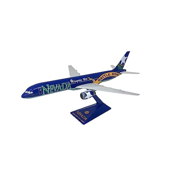 flight miniatures america west nevada state livery boeing 757-200 1:200 scale display model