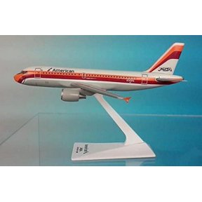 Flight Miniatures American/PSA A319-100 Airplane Miniature Model Plastic Snap Fit 1:200 Part# AAB-31900H-009