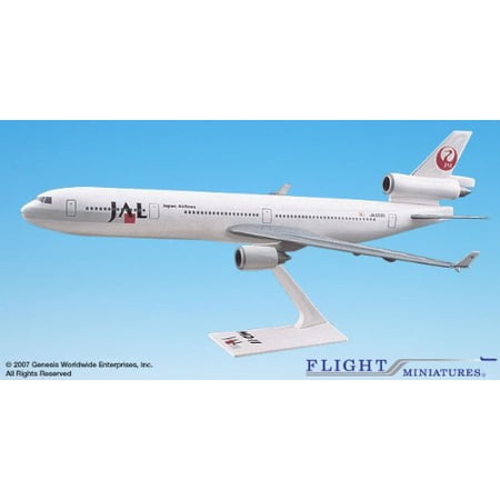 Flight Miniatures JAL Japan Airlines McDonnell Douglas MD-11 1:200 Scale Display Model