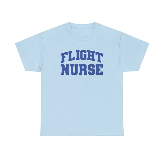 Flight Nurse Shirt Gifts Tshirt Crew Neck Short Sleeve