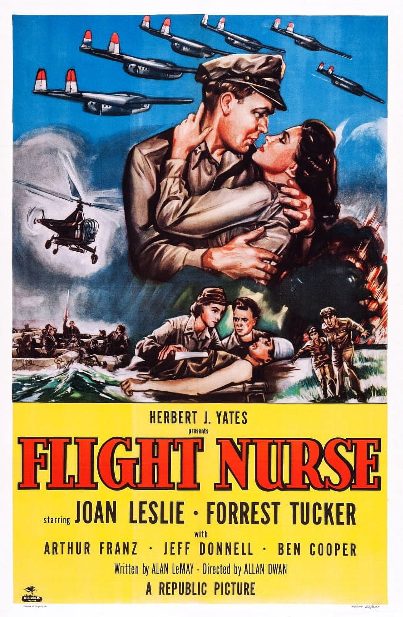 Flight Nurse U Canvas Art - (24 x 36)