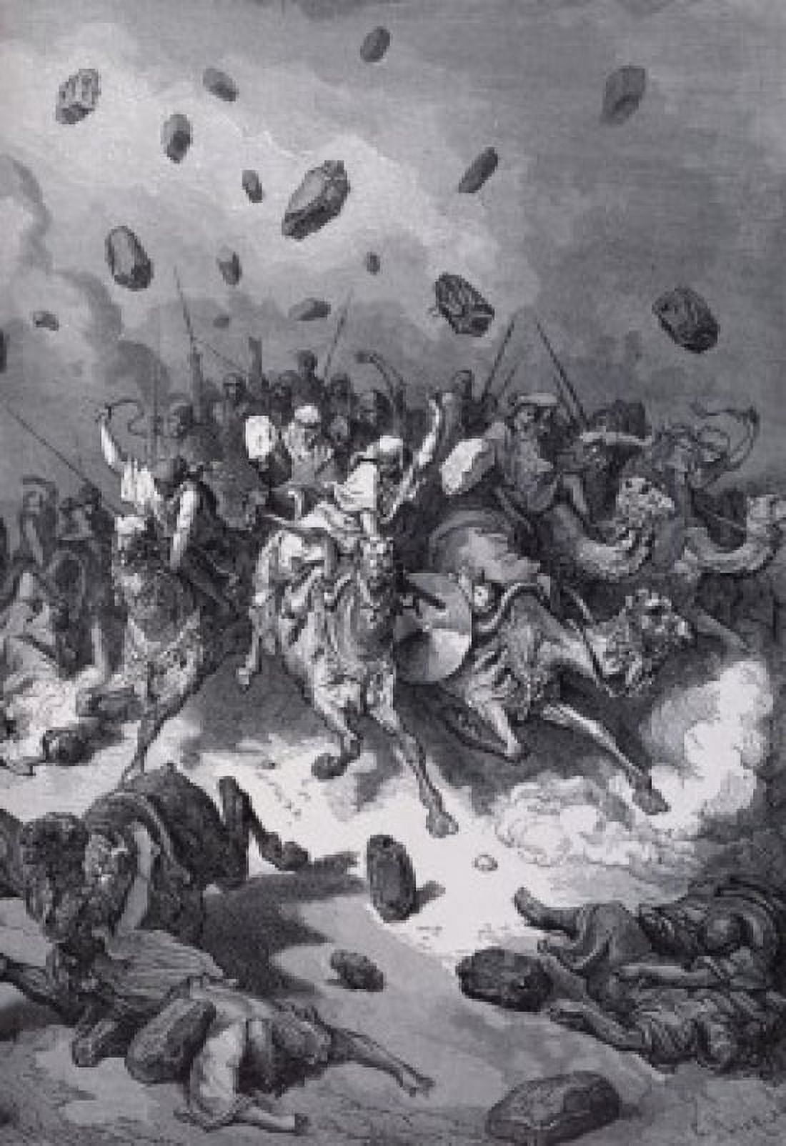 Flight Of The Canaanites Gustave Dore (1832-1883 French) Canvas Art - Gustave Dore (24 x 36)